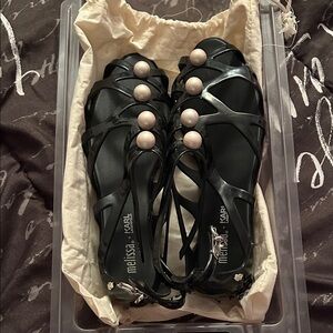Melissa and Karl Lagerfeld Sandals